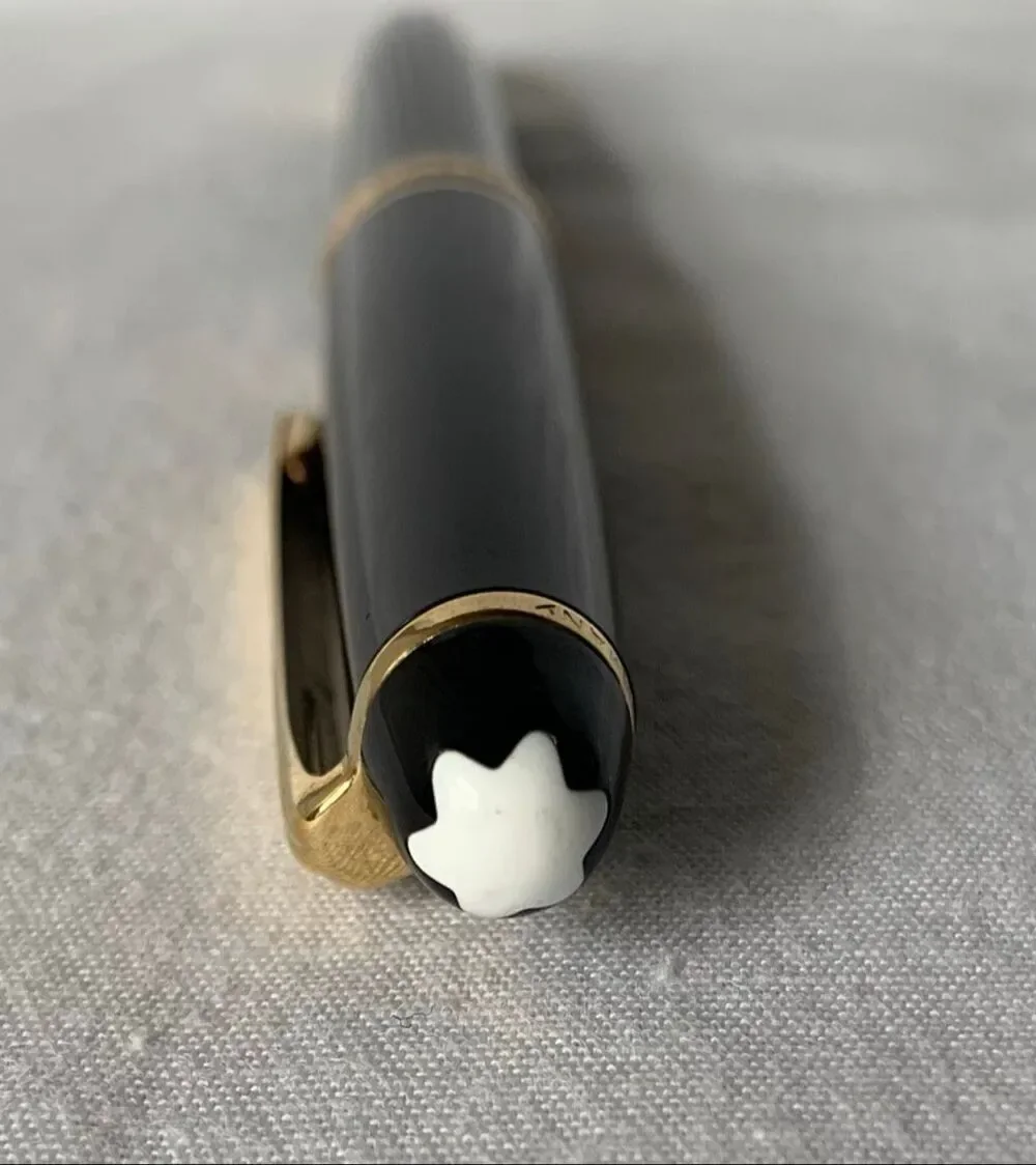 Vtg Montblanc Meisterstuck Black Gold LeGrand Ballpoint Pen GERMANY